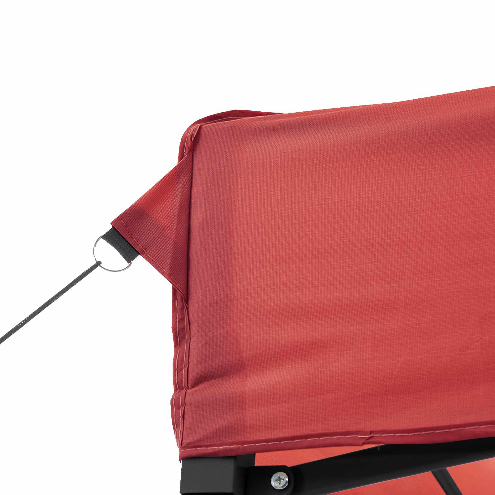 Party-Zelt Bordeauxrot 200 x 200 x 306 cm Oxford-Stoff