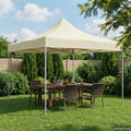 Party-Zelt Creme 291 x 291 x 315 cm Oxford-Stoff