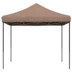 Party-Zelt Braun 292 x 292 x 315 cm Oxford-Stoff
