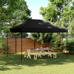 Party-Zelt Schwarz 279 x 410 x 315 cm Oxford-Stoff