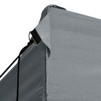 Party-Zelt Anthrazit 280 x 410 x 315 cm Oxford-Stoff