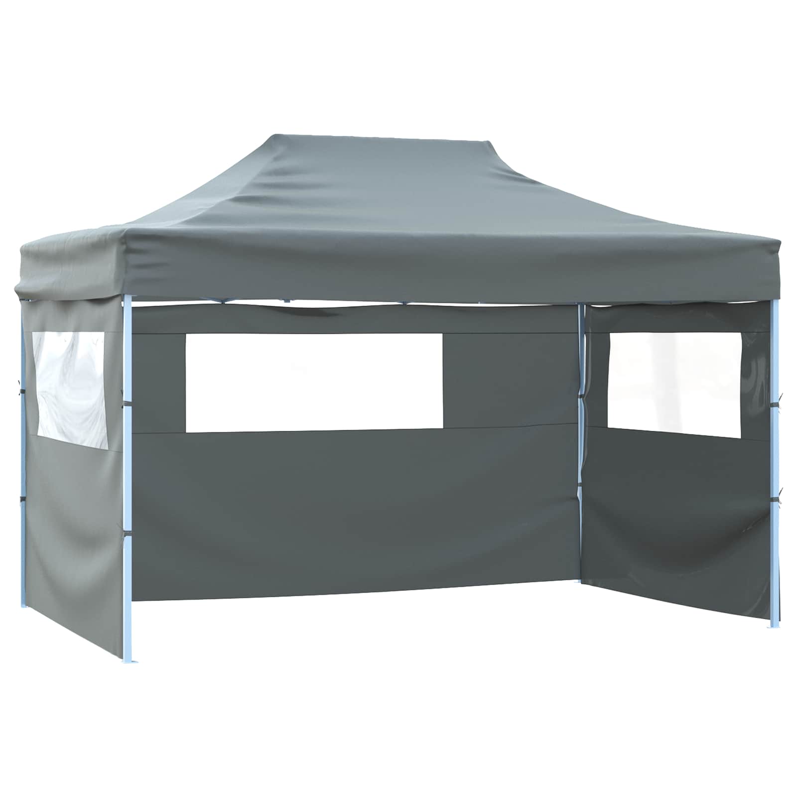 Party-Zelt Anthrazit 280 x 410 x 315 cm Oxford-Stoff