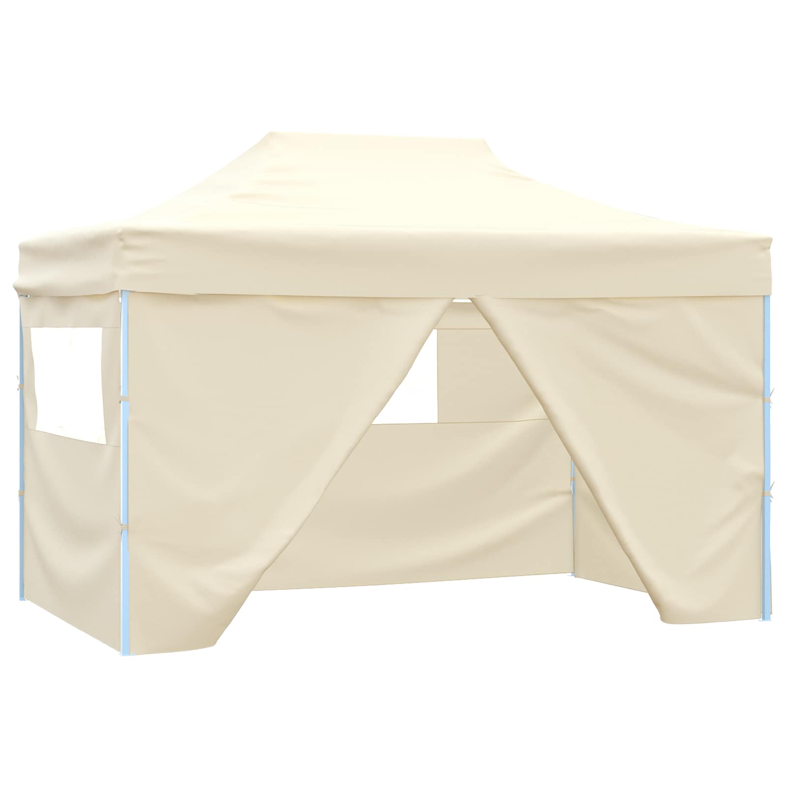 Party-Zelt Creme 280 x 410 x 315 cm Oxford-Stoff