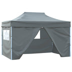 Party-Zelt Anthrazit 280 x 410 x 315 cm Oxford-Stoff
