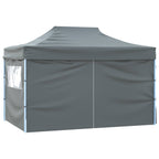 Party-Zelt Anthrazit 280 x 410 x 315 cm Oxford-Stoff