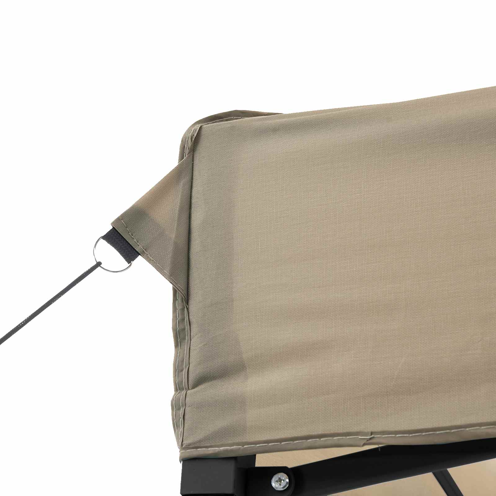 Party-Zelt Taupe 292 x 440 x 315 cm Oxford-Stoff