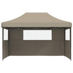 Party-Zelt Taupe 292 x 440 x 315 cm Oxford-Stoff