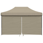 Party-Zelt Taupe 292 x 440 x 315 cm Oxford-Stoff