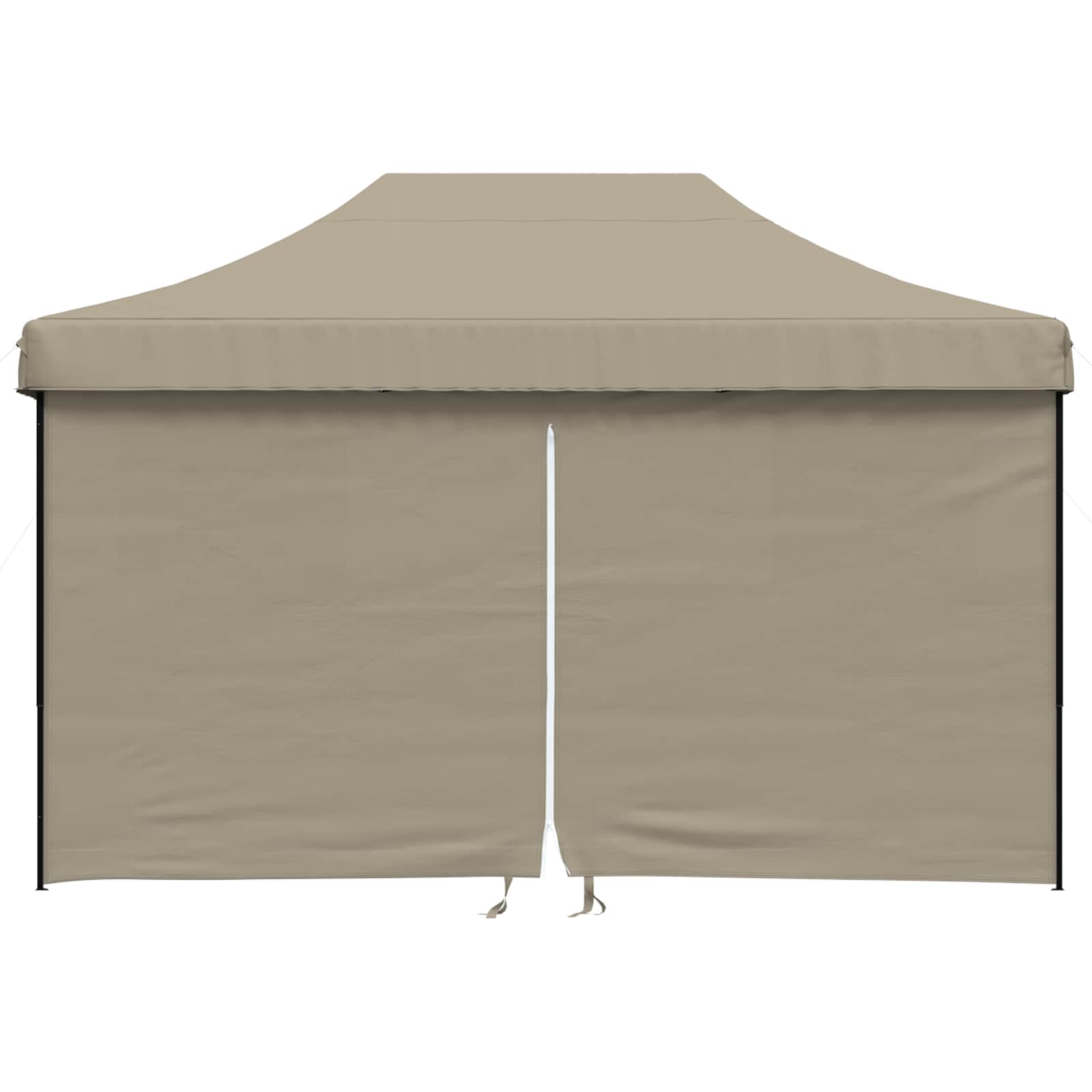 Party-Zelt Taupe 292 x 440 x 315 cm Oxford-Stoff