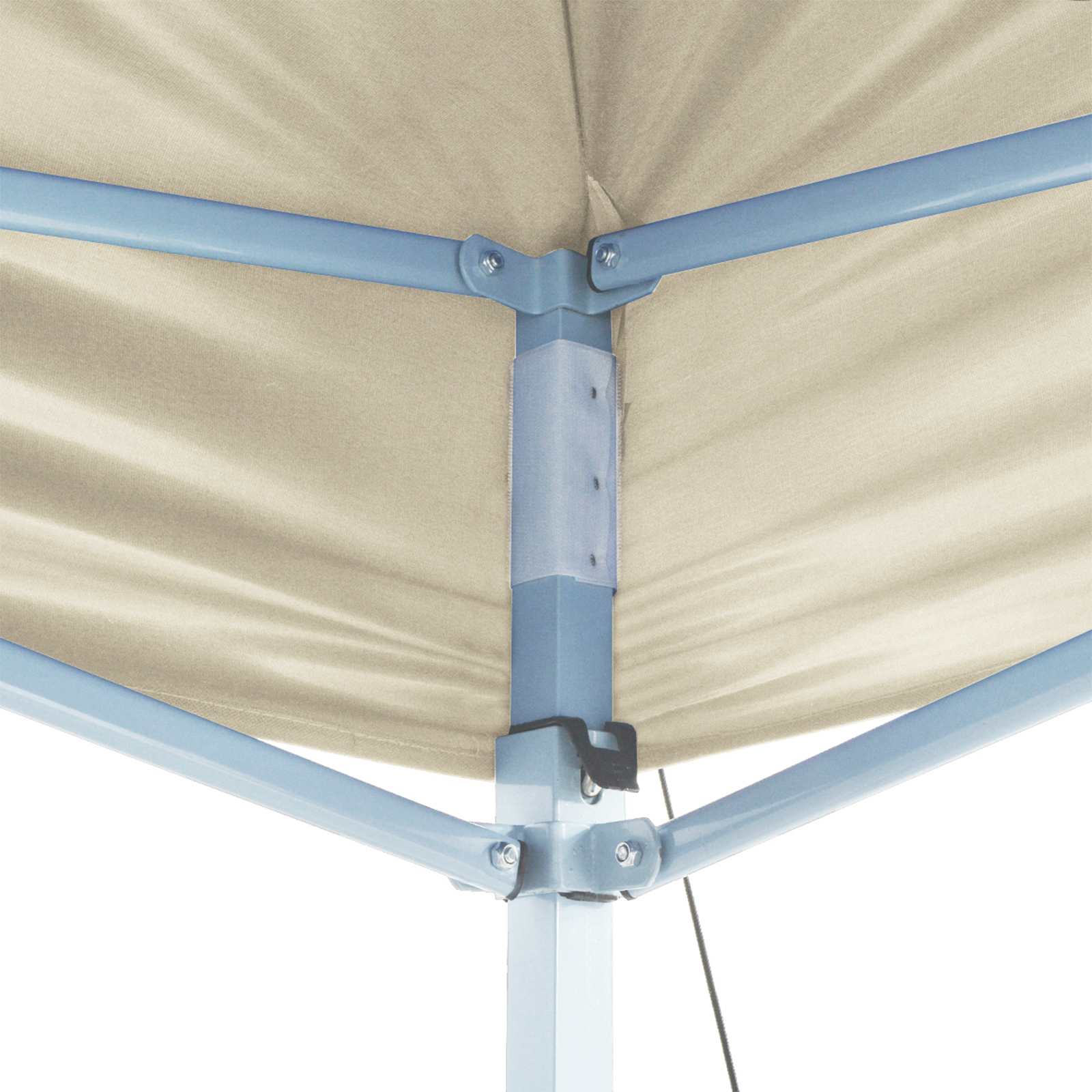 Party-Zelt Creme 291 x 580 x 315 cm Oxford-Stoff