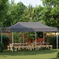 Party-Zelt Anthrazit 291 x 580 x 315 cm Oxford-Stoff