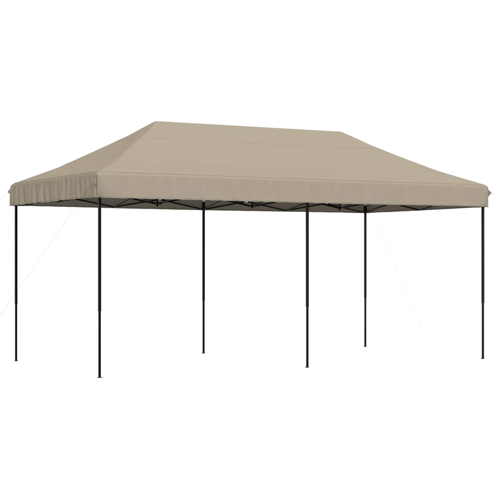 Party-Zelt Taupe 292 x 580 x 315 cm Oxford-Stoff