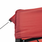 Party-Zelt Bordeauxrot 292 x 580 x 315 cm Oxford-Stoff