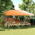 Party-Zelt Orange 292 x 580 x 315 cm Oxford-Stoff
