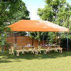 Party-Zelt Orange 292 x 580 x 315 cm Oxford-Stoff