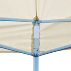 Party-Zelt Creme 291 x 580 x 315 cm Oxford-Stoff