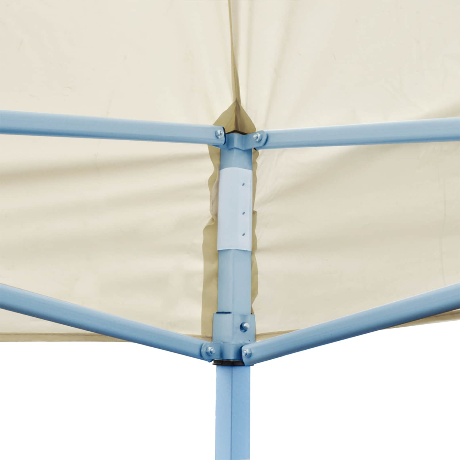 Party-Zelt Creme 291 x 580 x 315 cm Oxford-Stoff
