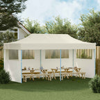 Party-Zelt Creme 291 x 580 x 315 cm Oxford-Stoff