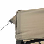 Party-Zelt Taupe 292 x 580 x 315 cm Oxford-Stoff