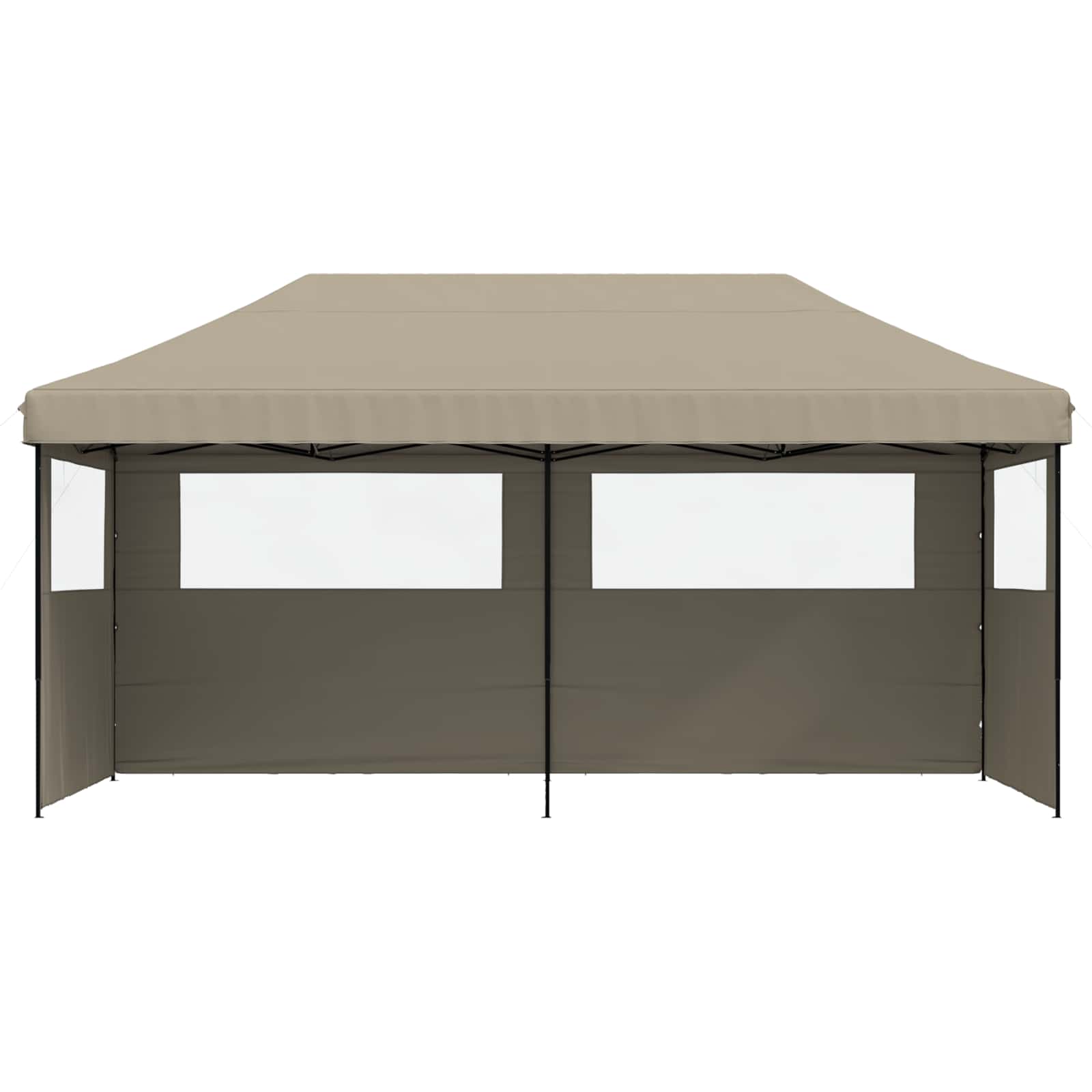 Party-Zelt Taupe 292 x 580 x 315 cm Oxford-Stoff