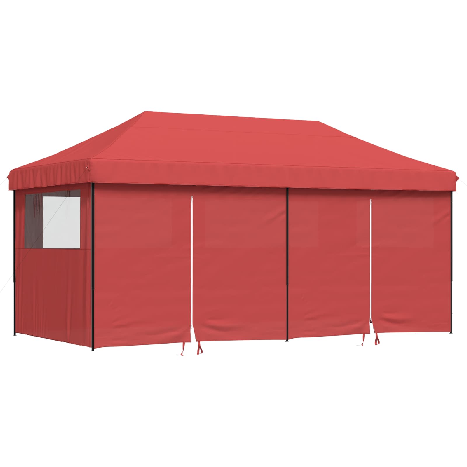 Party-Zelt Bordeauxrot 292 x 580 x 315 cm Oxford-Stoff