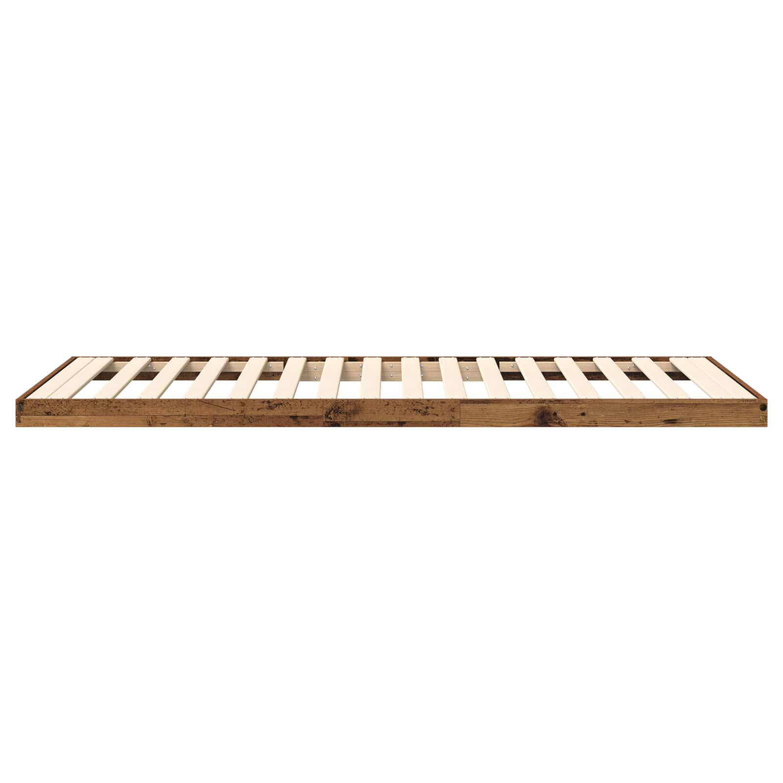 Bodenbettrahmen Altholz 80 x 200 cm Holzwerkstoff