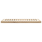 Bodenbettrahmen Artisan-Eiche 80 x 200 cm Holzwerkstoff