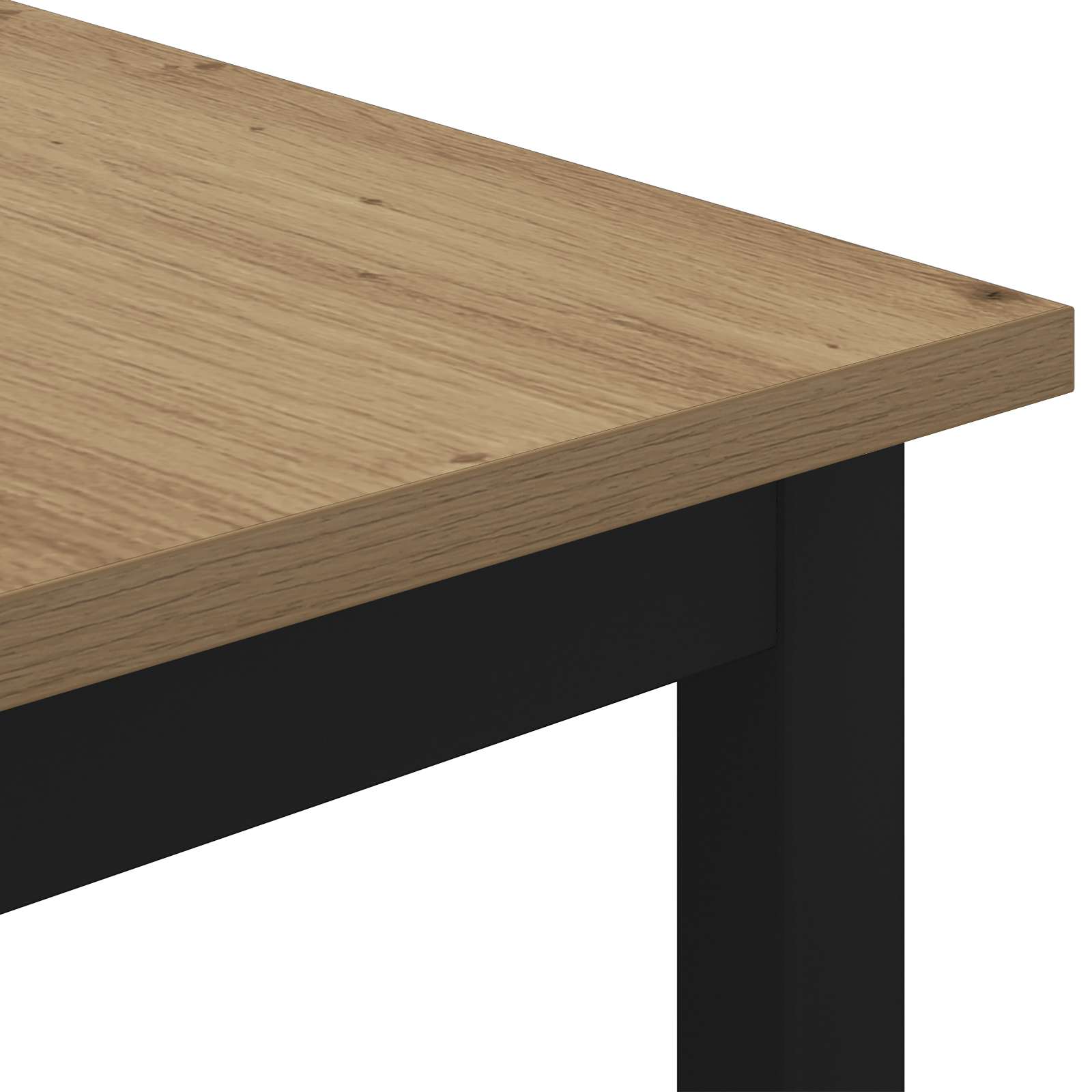 Couchtisch Kunsthandwerk Eiche 60 x 30 x 36 cm Holzwerkstoff