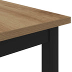 Couchtisch Kunsthandwerk Eiche 100 x 50 x 45 cm Holzwerkstoff