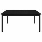 Couchtisch Schwarz Eichen-Optik 100 x 100 x 45 cm Holzwerkstoff