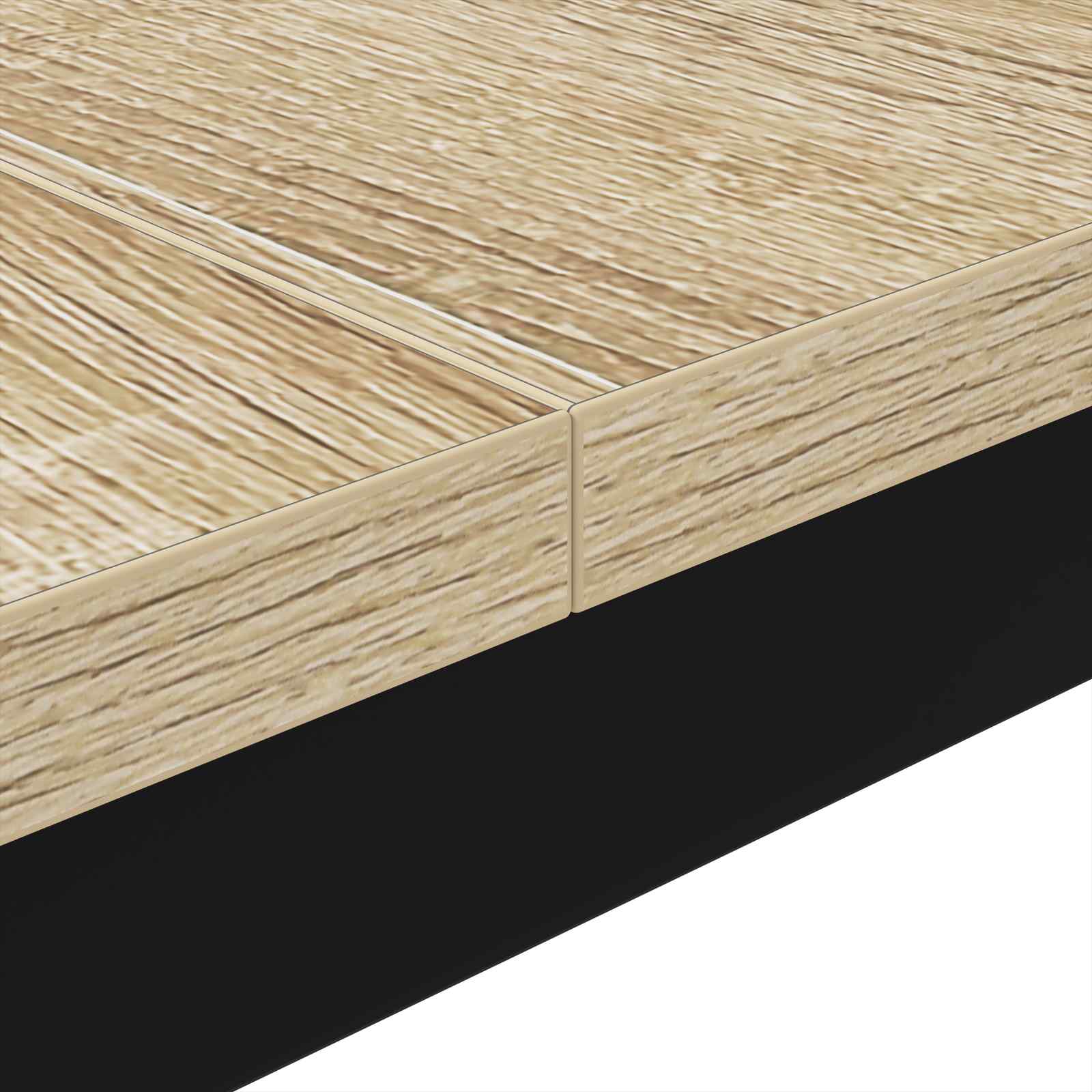 Couchtisch Sonoma 100 x 100 x 45 cm Holzwerkstoff