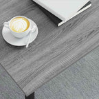 Couchtisch Graues Sonoma 100 x 100 x 45 cm Holzwerkstoff