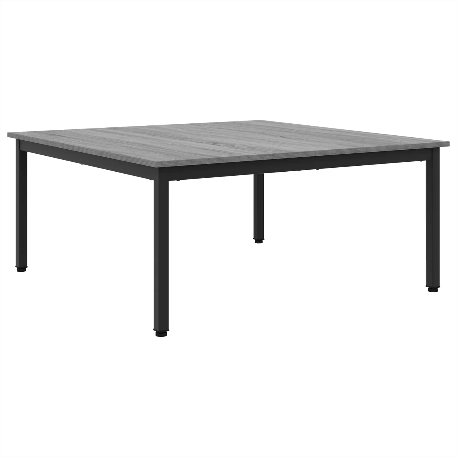 Couchtisch Graues Sonoma 100 x 100 x 45 cm Holzwerkstoff