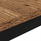 Couchtisch Altholz 100 x 100 x 45 cm Holzwerkstoff