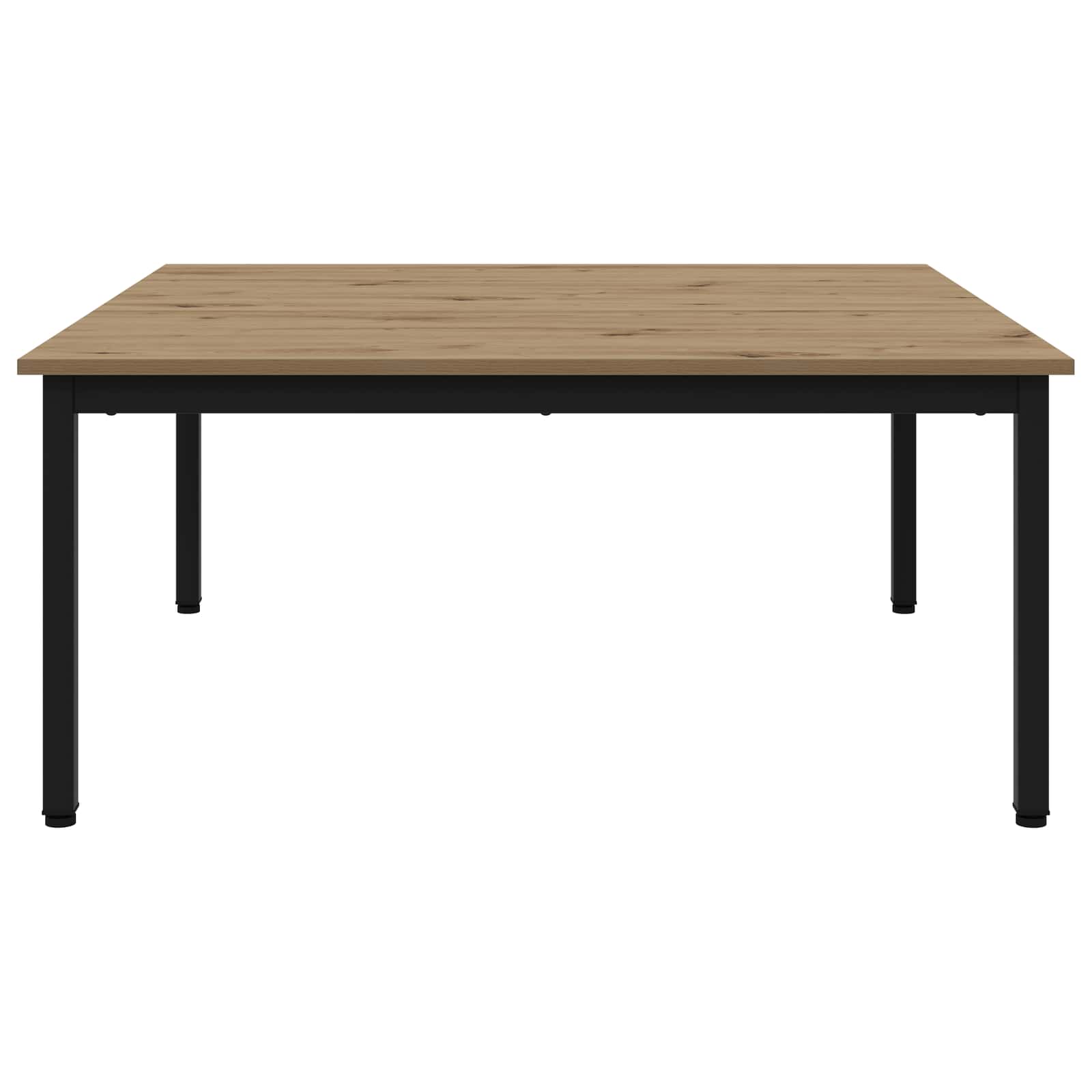 Couchtisch Kunsthandwerk Eiche 100 x 100 x 45 cm Holzwerkstoff