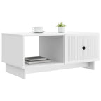 Couchtisch Weiß 90 x 50 x 40 cm Holzwerkstoff