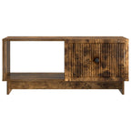 Couchtisch Geräucherte Eiche 90 x 50 x 40 cm Holzwerkstoff