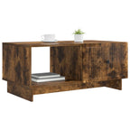 Couchtisch Geräucherte Eiche 90 x 50 x 40 cm Holzwerkstoff