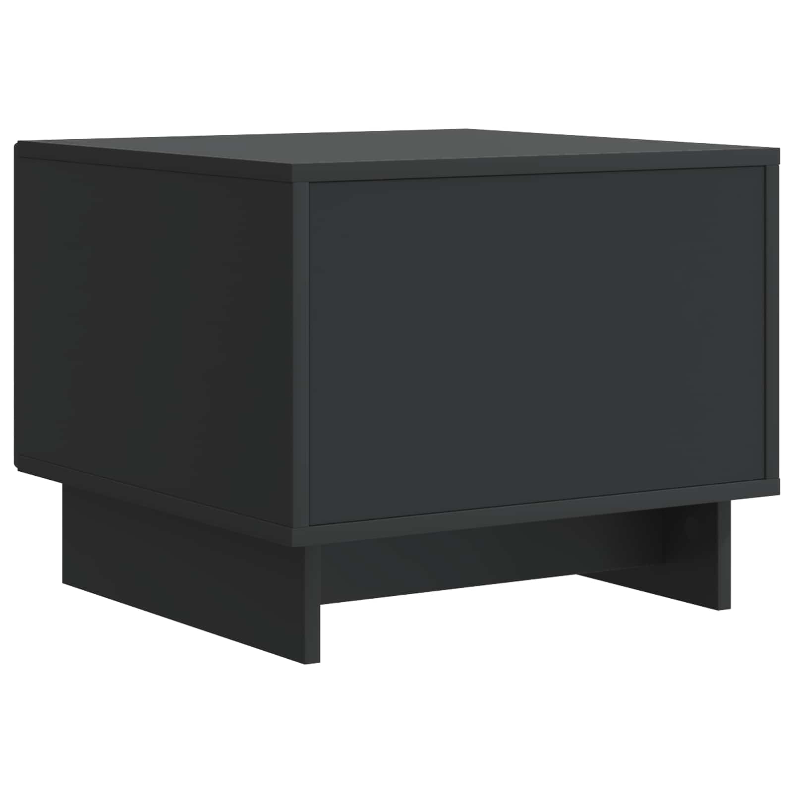 Couchtisch mit Schubladen Schwarz 49 x 50 x 40 cm Holzwerkstoff