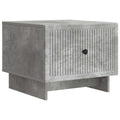 Couchtisch Betongrau 49 x 50 x 40 cm Holzwerkstoff