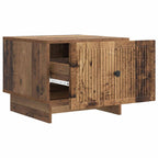 Couchtisch mit Schubladen Altholz 49 x 50 x 40 cm Holzwerkstoff