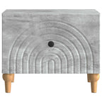 Couchtisch Betongrau 49 x 50 x 40 cm Holzwerkstoff