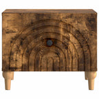 Couchtisch Geräucherte Eiche 49 x 50 x 40 cm Holzwerkstoff