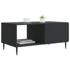 Couchtisch Schwarz 90 x 50 x 40 cm Holzwerkstoff