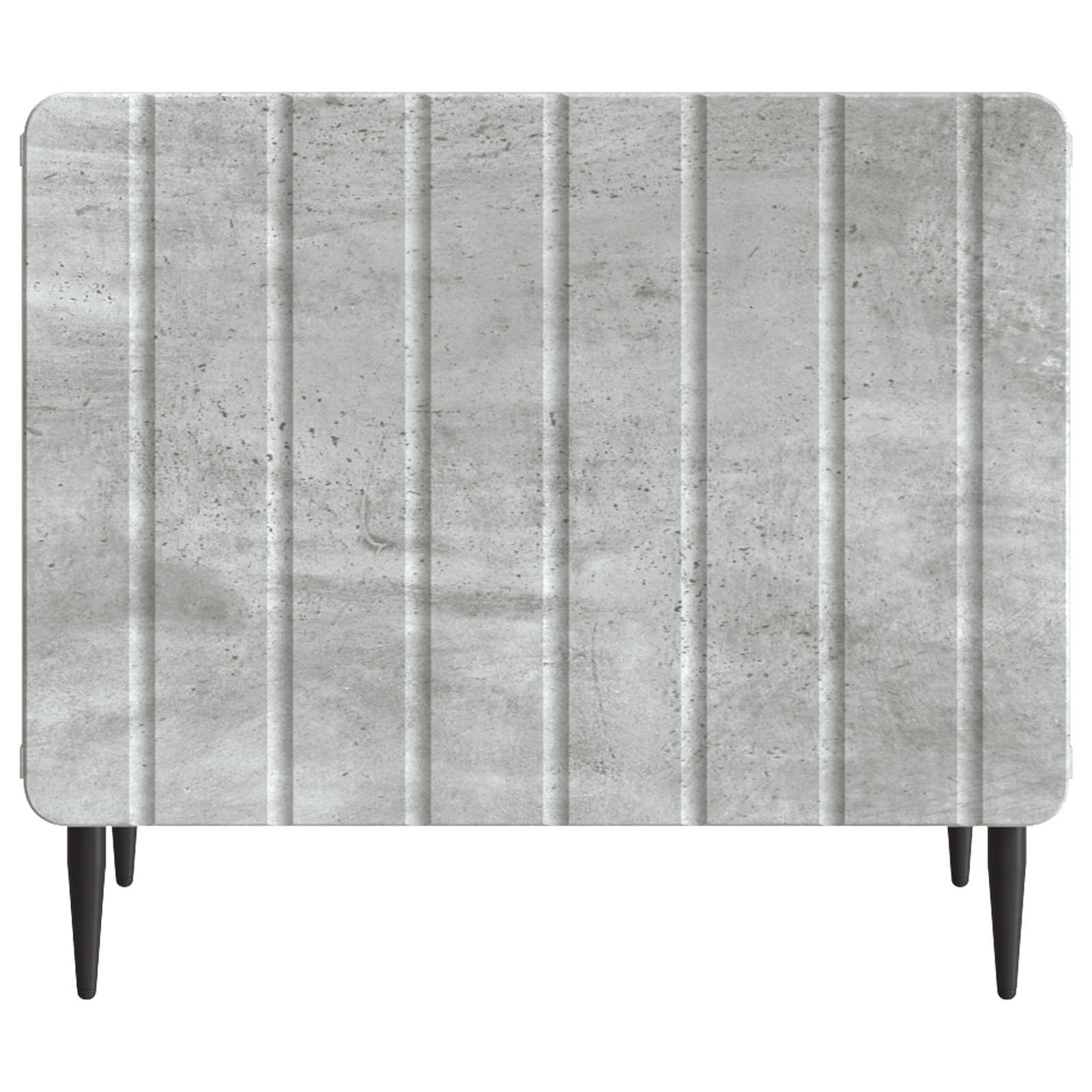 Couchtisch Betongrau 49 x 50 x 42 cm Holzwerkstoff