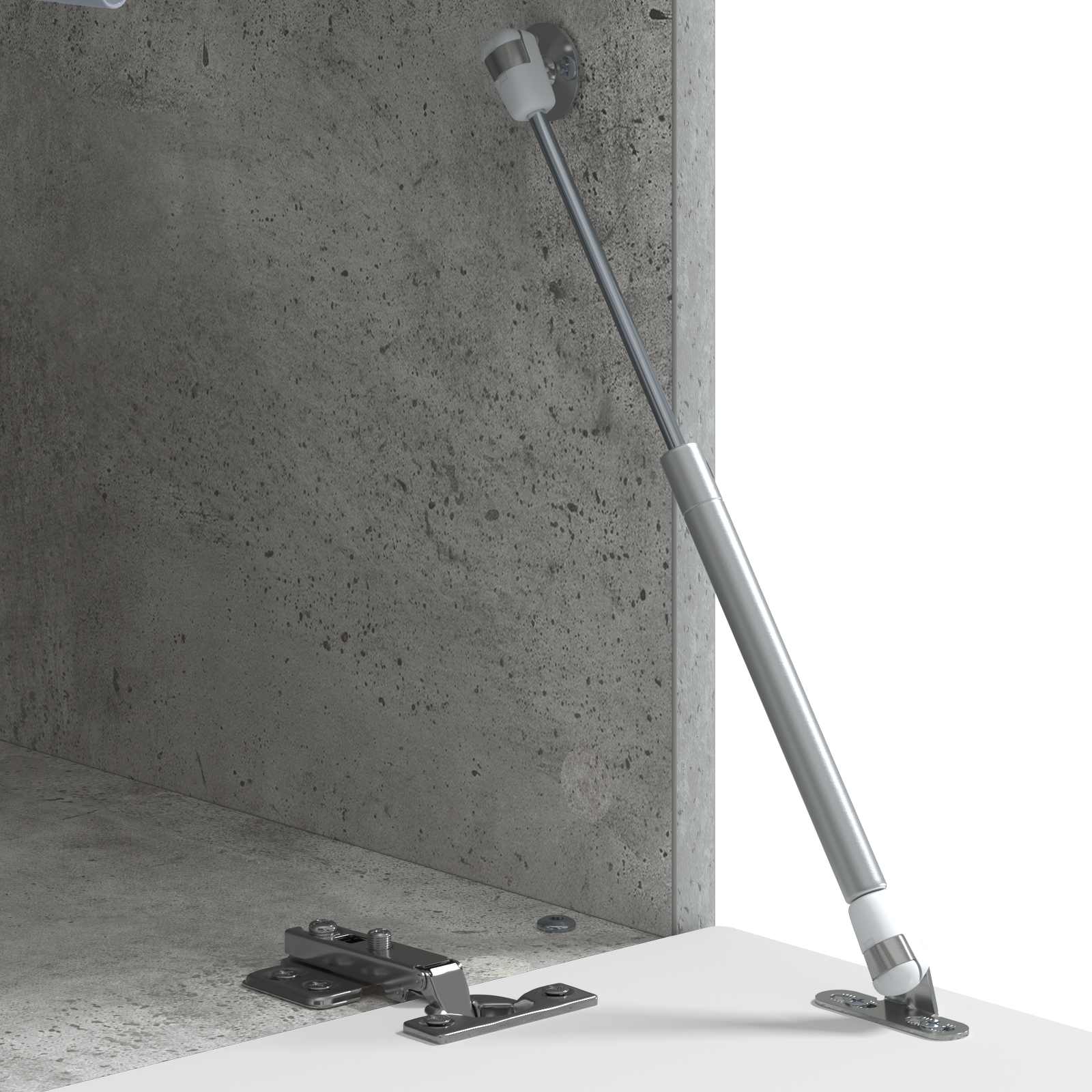 Couchtisch Betongrau 90 x 50 x 40 cm Holzwerkstoff