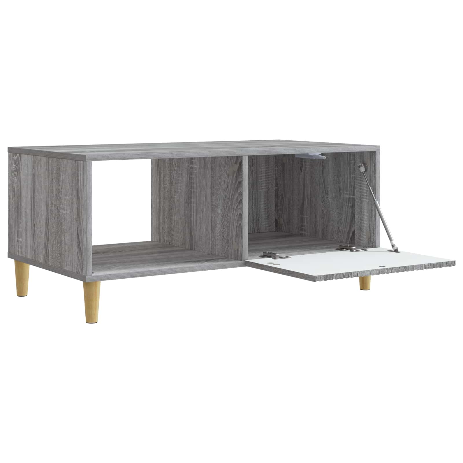 Couchtisch Graues Sonoma 90 x 50 x 40 cm Holzwerkstoff