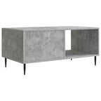 Couchtisch Betongrau 90 x 50 x 40 cm Holzwerkstoff