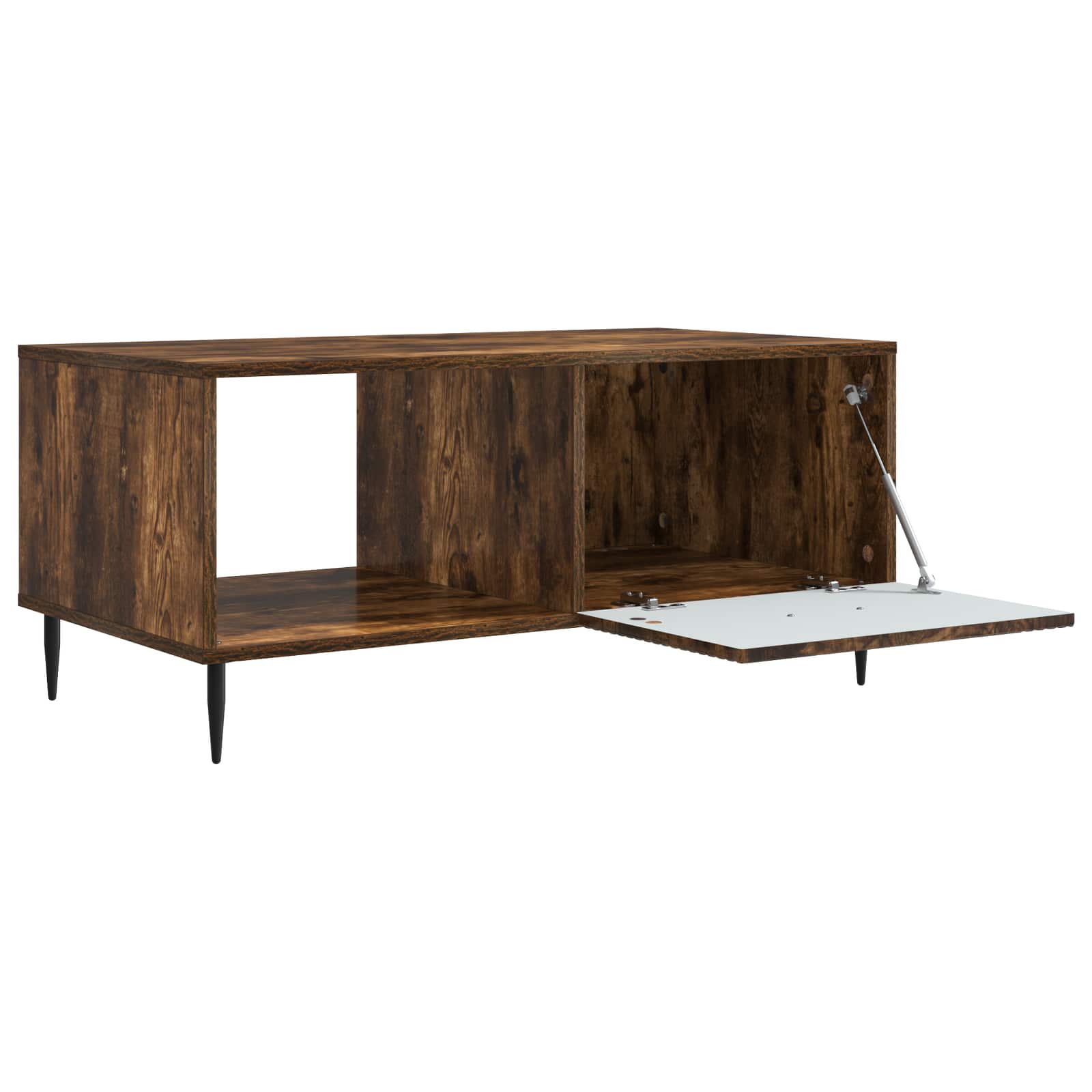 Couchtisch Geräucherte Eiche 90 x 50 x 40 cm Holzwerkstoff