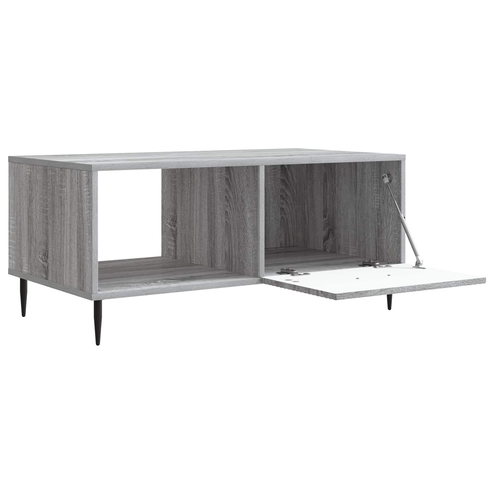 Couchtisch Graues Sonoma 90 x 50 x 40 cm Holzwerkstoff